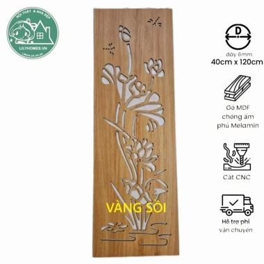 Vách trang trí gỗ MDF Thái Lan lõi xanh chống ẩm - Chỉ 99.000 VNĐ, từ 121.770