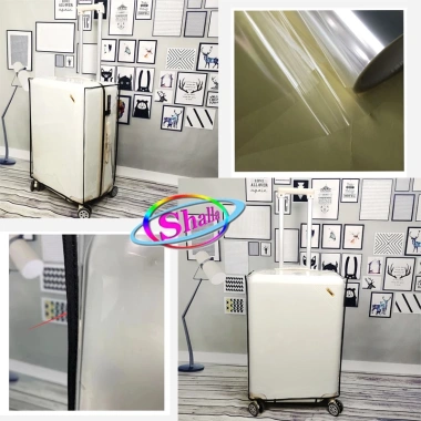Vải Bọc Trùm Vali Nhựa Trong Suốt K501 20-28 inch Đa Màu Nâu Hồng Xanh Đen Trắng Giá Giảm 39.396₫ 4