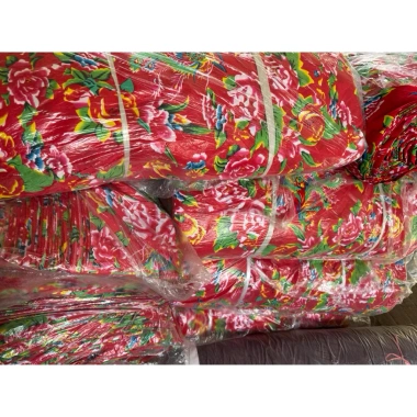 Vải chăn con công cổ xưa decor Tết, Trung thu, trải bàn - Giá 24.000đ giảm từ 29.520đ 6