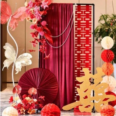 Vải Nhung Công Phượng Đỏ - Phông Nền Trang Trí Tết, Đám Cưới, Năm Mới, Sự Kiện 20.100đ