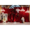 Vải nhung tuyết decor Tết Noel Trung Thu - Phông rạp đám cưới, giảm còn 89.000đ 4