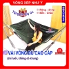 Vải võng dù 2 lớp cỡ đại rộng thoáng, xếp phong cách, tặng 2m dây dù - 90.000đ 10