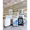 Vali ADIDAS chính hãng trắng sticker xanh dương size 20 cabin Giá 1.880.901 VND