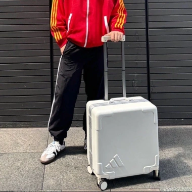 Vali ADIDAS Season 2.025 Ticker tự dán trắng size 20, ngăn laptop, cabin 2.19 triệu 10