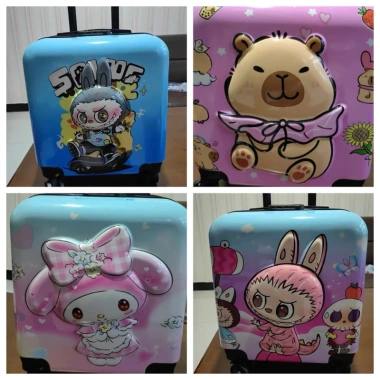 Vali Capybara bé loại 1 - mẫu Labubu, Melody, Cinamon, Gấu Dâu, Doraemon, Siêu Nhân Nhện, Dino, Kuromi - 285.000 VND 6 Vali Capybara bé loại 1 - mẫu Labubu, Melody, Cinamon, Gấu Dâu, Doraemon, Siêu Nhân Nhện, Dino, Kuromi - 285.000 VND 6