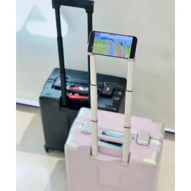 Vali Chính Hãng FILA Size 22 Cabin - Trắng/Hồng/Đen, Giá Giảm 2.5 Triệu