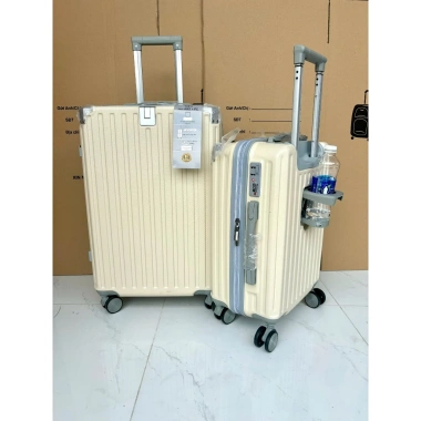 Vali Dẻo ABS+PC Chống Nước, Va Đập Mạnh, Kèm Khay Cốc Nước + Túi Đựng Giày - 329.000₫