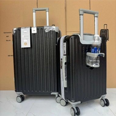 Vali Dẻo ABS+PC Chống Nước, Va Đập Mạnh, Kèm Khay Cốc Nước + Túi Đựng Giày - 329.000₫