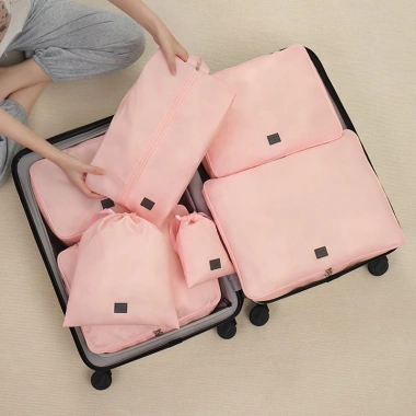 Vali Du Lịch 24-28 inch Big Size Set 7 Túi L Vải Nylon Tiện Ích - Giá 119.000₫ 6