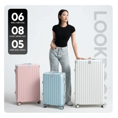 Vali Du Lịch Bamozo Size 28 Cao Cấp Bo 4 Góc Chống Va Đập, Bảo Hành 5 Năm, Giá 1,320,000₫ 2