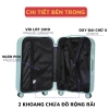 Vali Du Lịch CHARLESX 20/24 inch - ABS+PC Cao Cấp, Cổng USB, Kệ Cốc, Giá 399.000đ (Giá Gốc 506.730đ) 5