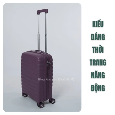 Vali du lịch chịu lực, chống xước, chống nước, khóa số, kéo cao cấp - Hottrend 588k 4