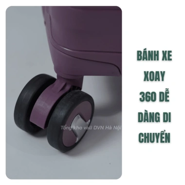 Vali du lịch chịu lực, chống xước, chống nước, khóa số, kéo cao cấp - Hottrend 588k 5