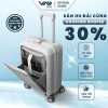 Vali Du Lịch Doanh Nhân VALINY VNY07 20inch Nhựa PP Light Grey – Bảo Hành Trọn Đời – 880.000₫