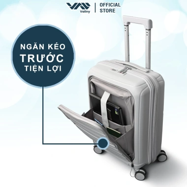 Vali Du Lịch Doanh Nhân VALINY VNY07 20inch Nhựa PP Light Grey – Bảo Hành Trọn Đời – 880.000₫ 7