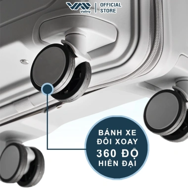 Vali Du Lịch Doanh Nhân VALINY VNY07 20inch Nhựa PP Light Grey – Bảo Hành Trọn Đời – 880.000₫ 9