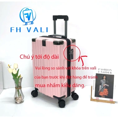 Vali du lịch khóa số âm chìm - bảo mật cao, giảm giá 39.000 VND 4 Vali du lịch khóa số âm chìm - bảo mật cao, giảm giá 39.000 VND 4
