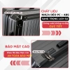 Vali du lịch Kingsun cao cấp Hộp Bọc Góc P37 Nhựa Dẻo, Khoá Kéo, Size 20/24, Bảo hành 5 năm - Giá ưu đãi 479.409 VND 3