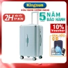 Vali du lịch Kingsun cao cấp Hộp Bọc Góc P37 Nhựa Dẻo, Khoá Kéo, Size 20/24, Bảo hành 5 năm - Giá ưu đãi 479.409 VND 9
