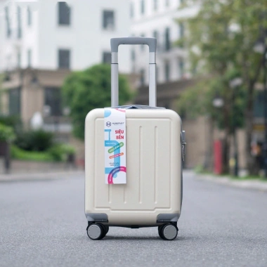 Vali Du Lịch Mini 16 Hùng Phát ABS Chống Va Đập - Khay Cốc, Bánh Xe 360 - 540k