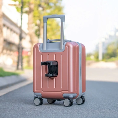 Vali Du Lịch Mini 16 Hùng Phát ABS Chống Va Đập - Khay Cốc, Bánh Xe 360 - 540k 6