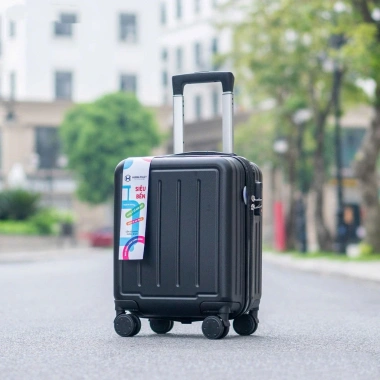 Vali Du Lịch Mini 16 Hùng Phát ABS Chống Va Đập - Khay Cốc, Bánh Xe 360 - 540k 8