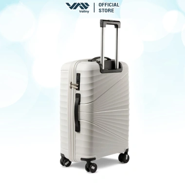 Vali Du Lịch VALINY VNY03 2 20‑24 inch Nhựa PP Dẻo Dai Trắng – Bảo Hành Trọn Đời 3