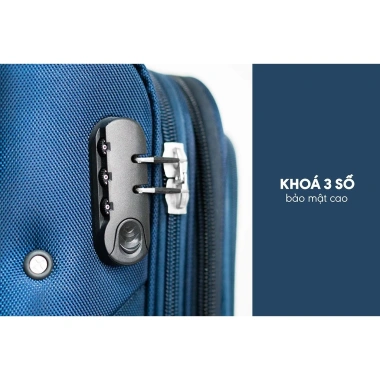 Vali dù vải cao cấp size 24 Hùng Phát - Chính hãng, giảm giá 1.188.000 VND