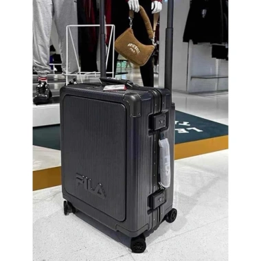 Vali Fila Chính Hãng Size 20 Cabin Màu Gray Đen Xám - Giá giảm 3.345.000₫ 4
