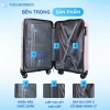 Vali Hùng Phát 20/25 inch Nhựa PP Bền Đẹp Kéo Du Lịch Thời Trang, Bảo Hành 2 Năm, 499.000đ 6