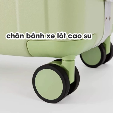Vali Kéo Du Lịch Aloha 20/24 Inch Cao Cấp Ngăn Laptop Cổng Sạc USB Thời Trang
