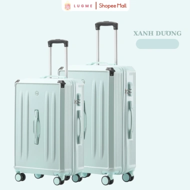 Vali Kéo Du Lịch Cao Cấp LUGME LME 02 20-26, Bọc Góc Chống Va Đập, Bảo Hành 5 Năm