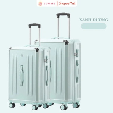 Vali Kéo Du Lịch LUGME 20 - Bảo Hành 5 Năm, Khóa Bảo Mật, Chống Va Đập Trầy Xước