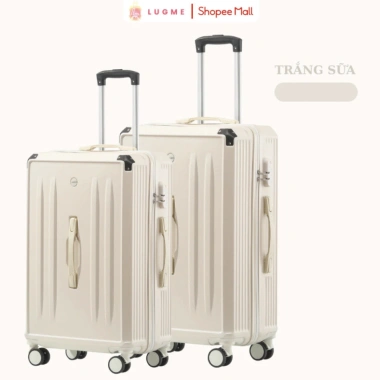 Vali Kéo Du Lịch LUGME LME 02 Size 26 Bọc Góc Chống Va Đập Bảo Hành 5 Năm 718k