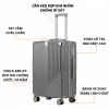 Vali Kéo Du Lịch Nhựa ABS 20‑24 Inch, Có Cốc, Chống Va Đập, Khóa Số TSA, 4 Bánh Xe 360° Giá 325k 5