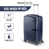 Vali Kéo Du lịch Nhựa PP Cao Cấp - Chống Vỡ, Chống Nước, Khóa Số Bảo Mật, Giá 465k