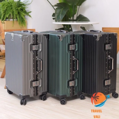 Vali Kéo Du Lịch Travelvali B3T Khung Nhôm - Khóa Cao Cấp, Bo 4 Góc Chống Va Đập, Bảo Hành 5 Năm - 1.150.000 VND 2