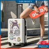 Vali kéo du lịch UV in hình, nhựa PC+ABS không bong tróc, khóa số bảo mật - 485.000₫