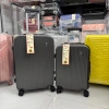 Vali Kéo Du Lịch Xám Chì Góc Tròn Size 20/24 Siêu Nhẹ Chống Bể - Đơn Giản Giá Tận Xưởng 297k 7
