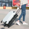 Vali kéo khung nhôm du lịch cao cấp 20-24 inch, khóa sập, chống vỡ, chống trộm - Giá 649.000 VND