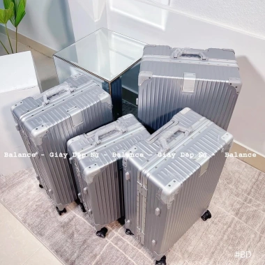 Vali kéo khung nhôm du lịch cao cấp 20-24 inch, khóa sập, chống vỡ, chống trộm - Giá 649.000 VND 6