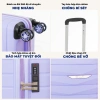Vali Kéo LUG Lusetti MP027 Nhựa PP Giảm Sâu Size 20-24 Chống Bể Vỡ Khóa Số Âm Bảo Mật 4