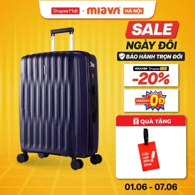 Vali Kéo MIAvn Larita ALY 20-28 inch Nhựa PP Cao Cấp, Khóa TSA, Chống Bể Vỡ, Bảo Hành Trọn Đời - Giá 1.099.000 VND