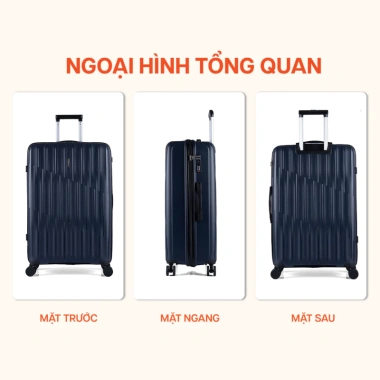 Vali Kéo MIAvn Larita ALY 20-28 inch Nhựa PP Cao Cấp, Khóa TSA, Chống Bể Vỡ, Bảo Hành Trọn Đời - Giá 1.099.000 VND