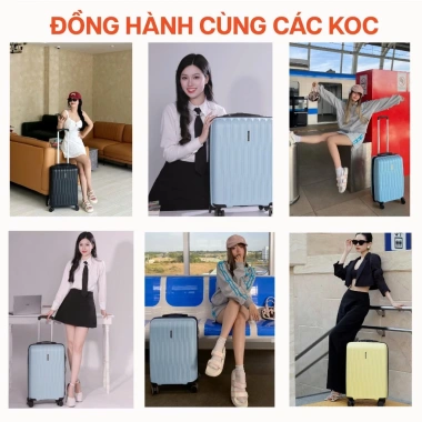 Vali Kéo MIAvn Larita ALY 20-28 inch Nhựa PP Cao Cấp, Khóa TSA, Chống Bể Vỡ, Bảo Hành Trọn Đời - Giá 1.099.000 VND 7 Vali Kéo MIAvn Larita ALY 20-28 inch Nhựa PP Cao Cấp, Khóa TSA, Chống Bể Vỡ, Bảo Hành Trọn Đời - Giá 1.099.000 VND 7