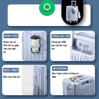 Vali Kéo Size 20/24/28 Khung Nhôm Nhựa PC Khóa TSA Chống Rạch Vân Nhám 712.080₫ 3 Vali Kéo Size 20/24/28 Khung Nhôm Nhựa PC Khóa TSA Chống Rạch Vân Nhám 712.080₫ 3