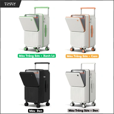 Vali kéo TIYFIY M09 size 20/26 nhựa ABS+PC cao cấp mở rộng ngăn trước 1.190.000₫ 8