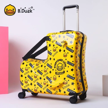 Vali kéo Vịt B.Duck chính hãng cho bé trai, bé gái - Size 20-24 inch, giảm giá 4 Vali kéo Vịt B.Duck chính hãng cho bé trai, bé gái - Size 20-24 inch, giảm giá 4