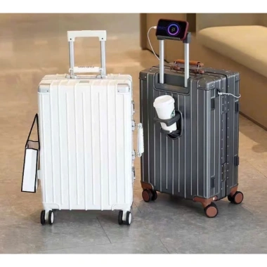 VALI KHUNG NHÔM AIRWAY 20/24/28 - Ngăn Kín 2 Mặt, Chống Bể, Chống Trộm, 989.000₫