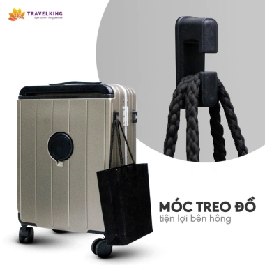 Vali khung nhôm doanh nhân size 20 hỗ trợ sạc pin, đựng 7‑10kg hành lý - 2,199,000₫